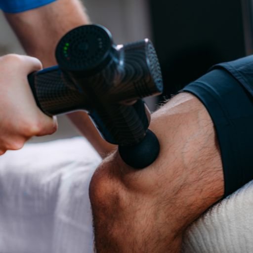 massage gun foot