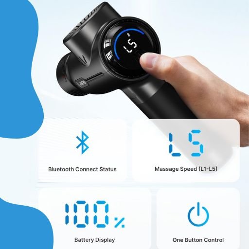 Renpho Heat Cold massage gun