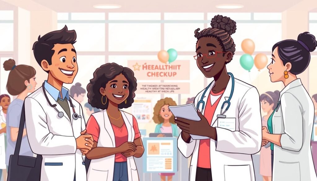 Building strong partnerships through regular health screenings