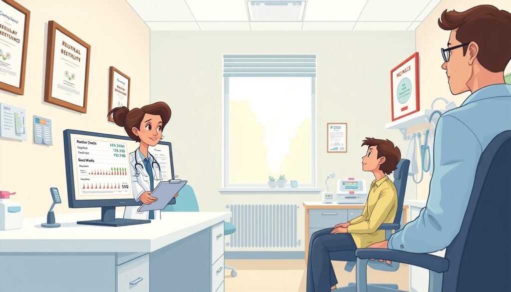 routine blood work and wellness examinations tracking