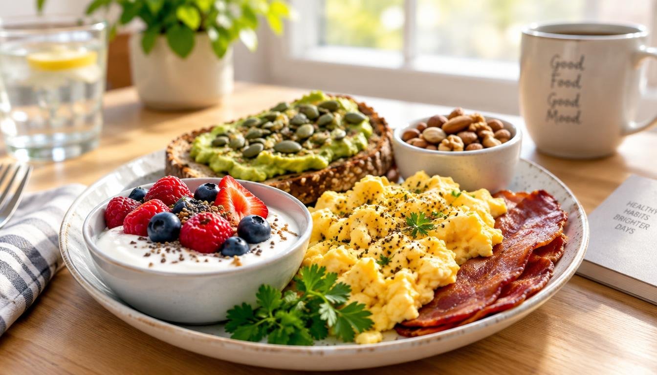 high-protein blood sugar balancing breakfast recipes