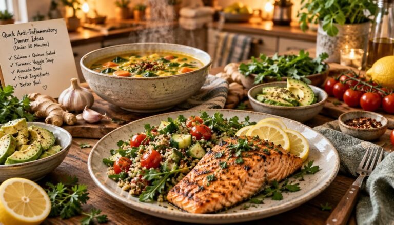 quick anti-inflammatory dinner recipes